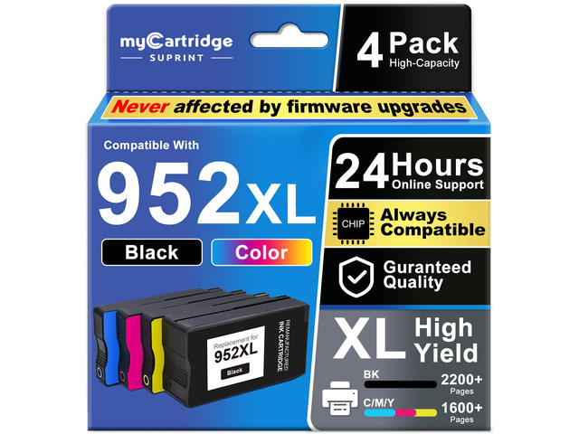 952XL Ink Cartridges Combo Pack Replacement for HP 952XL Ink Cartridges for HP Printer OfficeJet Pro 8710 7740 8720 8210 8715 8740 8725,...