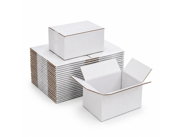 9x7x5 White Shipping Boxes for Small Business, Packing, Set of 35 Sturdy ECT 32 Corrugated Cardboard Mailer boxes, Easy Assembly, Recyclable for...