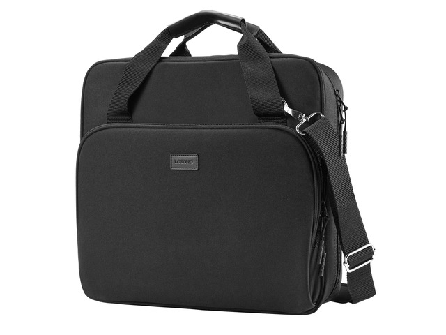 3 Inch 3 Ring Zipper Binder D-Ring with Strap & Multi-Pockets Binder with Strap 700 Sheet Capacity for School and Office Binder Organizer,...