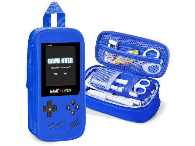 Gamer Pencil Case for Boys - Large Boys Pencil Pouch for School Supplies, Portable Video Game Pen Bag with Zipper, Big Capacity Pen Box,...
