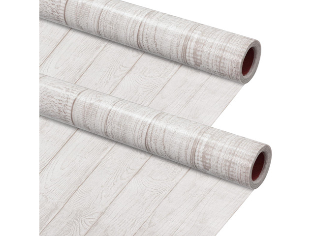 2 Rolls White Wood Fabric Paper Bulletin Board Roll 4 x 12 ft Non Woven Waterproof Fade Resistant, Extra Large for Display Boards, Back to School...