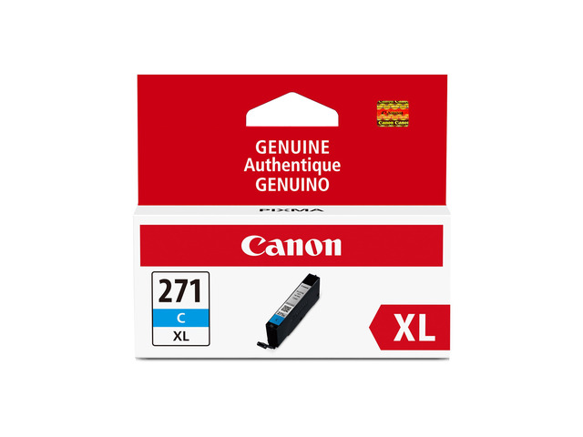 CLI-271XL Genuine Cyan Ink Tank, Compatible with MG6820, MG6821, MG6822, MG5720, MG5721, MG5722, MG7720, TS5020, TS6020, TS8020, and TS9020...