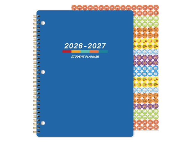 Student Planner 2026-2027 - Academic Planner 2026-2027, July 2026 - June 2027, 11' × 9', Weekly Lesson Planners, Monthly & Weekly School Planners...