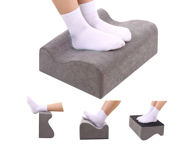 Work Foot Rest Under Desk,Comfort Foot Rest for Couch Foot Rest For Under Desk at Work,At Soft Ergonomic Footrest,Support Foot Pillow,Heel...