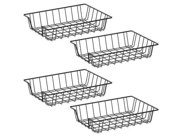 A4 Letter Magazine Desk File Storage Tray Organizer Bin (4)