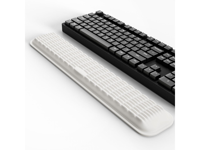 Keyboard Wrist Rest, Soft Memory Foam Wrist Support, Keyboard Hand Rest Pad for Wrist Pain Relief, Keyboard Wrist Guard for Long Hours of Work,...