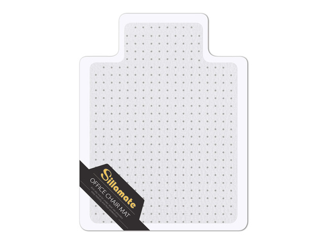 Plastic Office Chair Mat for Carpeted Floors, 36'' x 48'' Heavy Duty Floor Mat, Eco-Friendly Series Studded Carpet Desk Chair Mats (36 inches X 48...