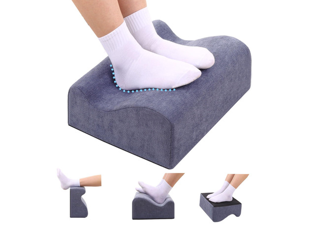 Work Foot Rest Under Desk,Comfort Foot Rest for Couch Foot Rest For Under Desk at Work,At Soft Ergonomic Footrest Support Foot Pillow Heel Chair...