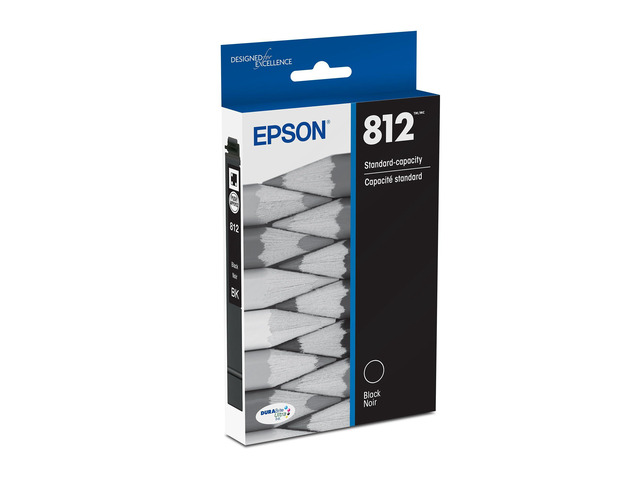 812 DURABrite Ultra Ink Standard Capacity Black Cartridge (T812120-S) Works with WorkForce Pro WF-7310,7820, 7840, EC-C7000