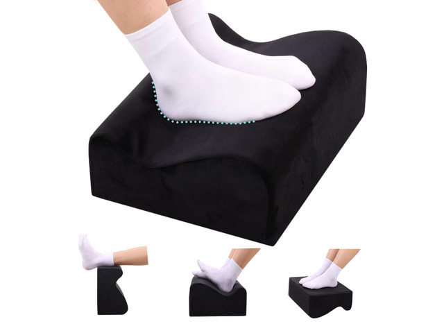 Work Foot Rest Under Desk,Comfort Foot Rest for Couch Foot Rest For Under Desk at Work At Soft Ergonomic Footrest Support Foot Pillow Heel Chair...
