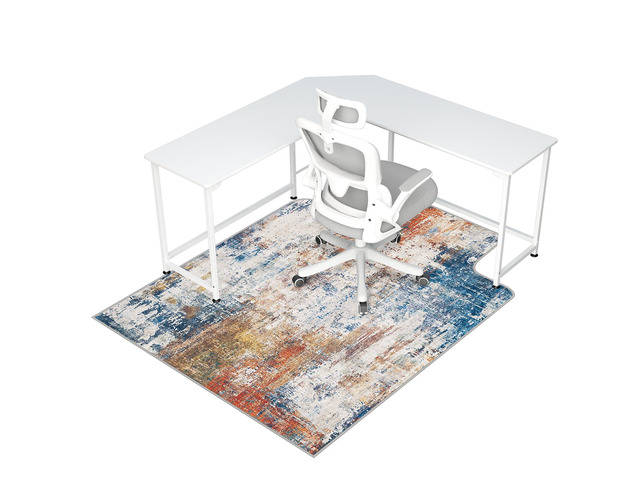 Office Chair Mat for Hardwood Floor & Tile Floor,48'X 60'-Convex Multii Heavy Duty Desk Chair Mat for Hard Floors, Under Desk Rug for Rolling...