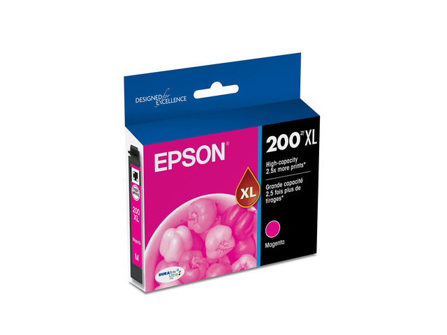 200 DURABrite Ultra Ink High Capacity Magenta Cartridge (T200XL320-S) Works with Workforce WF-2520, 2530, 2540, Expression XP-200, 300, 310, 400, 410