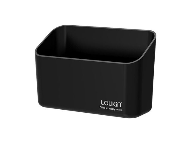 Magnetic & Adhesive Marker Holder, Whiteboard Accessory Tray, Black 5.3' × 2.2', Holds 1 Eraser and 8 Markers, Supports up to 3.3 lb, 2 Mounting...