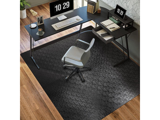 Office Chair Mat, 50' x 65' Large Chair Mat for Hard Floor, Vinyl Floor Mat for Gaming Chairs, Slip Resistant Floor Protector Rolling Computer Desk...