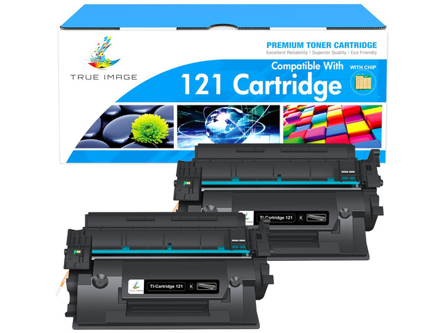 121 Black Toner Cartridge High Yield for Canon 121 D1620 Printer 2 Pack Compatible for Canon 121 CRG-121 CRG121 ImageCLASS D1620 D1650 3252C001AA...