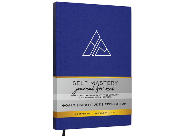 Self-Mastery 5 Minute Journal - Gratitude & Reflection for Men & Women