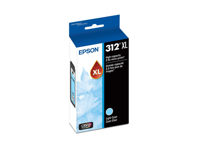 312 Claria Photo HD Ink High Capacity Light Cyan Cartridge (T312XL520-S) Works with Expression XP-8500, 8600, 8700, 15000