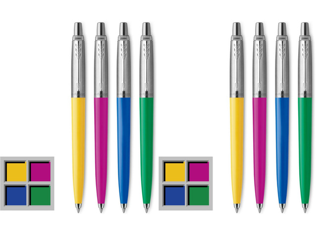 Jotter Originals Ballpoint Pen Collection, Assorted Retro Finishes, Medium Point, Black Ink, Colorful Stationary, Desk Essentials, Signature...