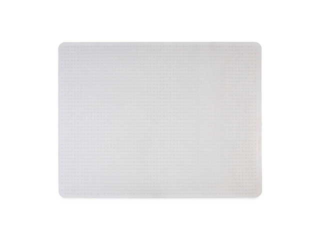 Office Chair Mat, Clear Floor Mats, Low-Pile Carpets, 60 x 46 Inch, Smooth Glide Smooth-glide protection for desk chairs on low-pile carpeted floors
