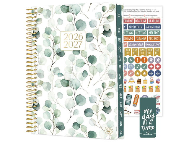 2026-2027 Planner - Academic Year (July 2026 - July 2027) Monthly & Weekly Soft Cover Planner for Women - 13 Month Inspirational Agenda Book with...