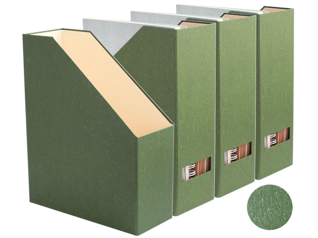 Magazine Holder - File Holder and Desk Organizer, Paperboard Book Organizer and Storage Box for Documents, Magazine Holder Rack for Classroom,...