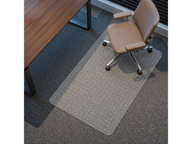 Office Chair Mat for Carpet,32x49 Clear Heavy Duty Computer Chair Mat Under Desk Protector Carpeted Floors Mat, Easy Chair Movement,Ship Flat