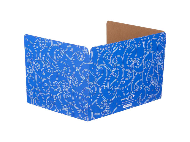 Standard Privacy Shields, 3 Group Colors, Set of 12 Ages 5+, Kindergarten+, Star & Swirl Matte Finish in Blue, Reduces Distractions and Helps...