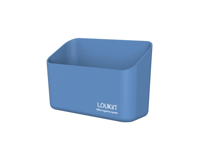 Magnetic & Adhesive Marker Holder, Whiteboard Accessory Tray, Blue 5.3' × 2.2', Holds 1 Eraser and 8 Markers, Supports up to 3.3 lb, 2 Mounting...