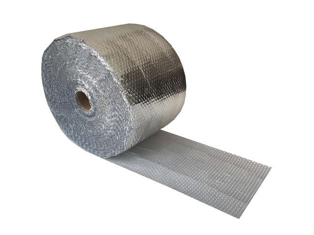 USA Reflective Insulation Roll, 12' x 125' Bubble Insulation, For Summer Heat, Reflective For Colder Climates, Bubble Pack