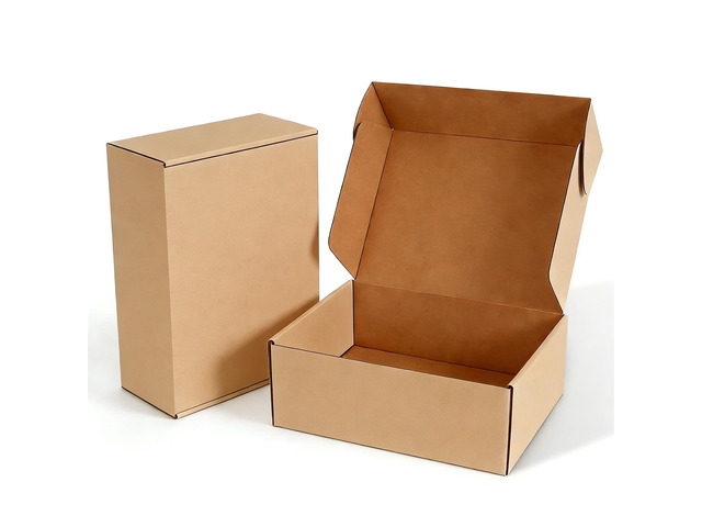 20 Pack 12x9x4 Inch Brown Shipping Boxes, Corrugated Cardboard Mailer Boxes for Small Business Packaging, Easy-to-Fold Design for Mailing, Gift...