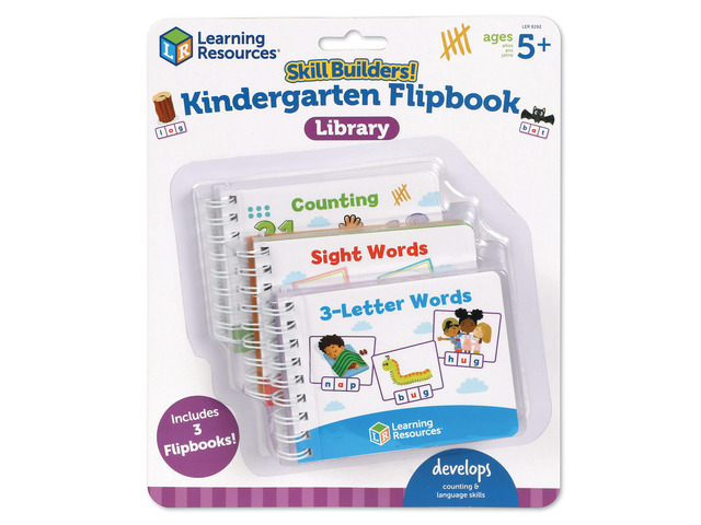 Skill Builders Kindergarten Flipbook Library