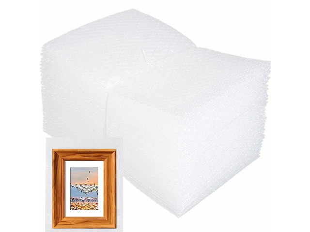 50PCS12x14' Clear Bubble Pouches Wrap,Double Wall Cushioned Wrap,Shockproof Double-Wall Thickening for Superior Protection,Lightweight,Durable,for...