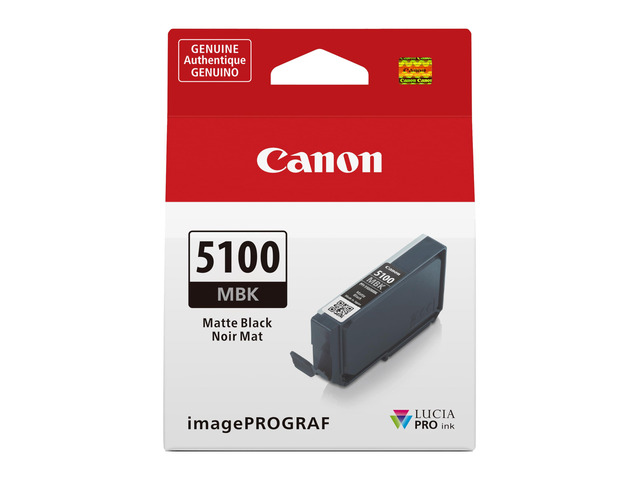 PFI-5100 Genuine Matte Black Ink Tank, Compatible with ImagePROGRAF PRO-310 Printers