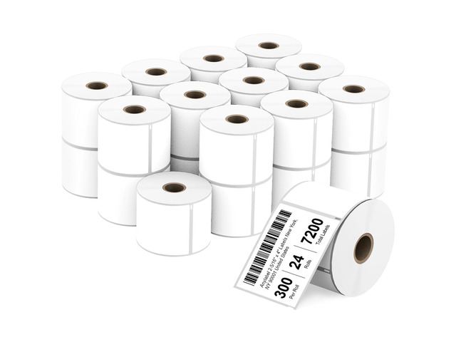 Compatible 2-5/16' x 4' Direct Thermal Labels Replacement for DYMO 30256 Large Shipping Address Postage, Compatible with Rollo, DYMO 4XL & Zebra...