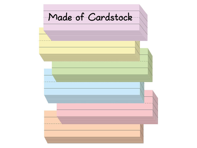 120 Pcs Sentence Strips, 3 x 12 Inch Ruled Cardstock, Pastel Colors For Word Building, Sentence Practice, Bulletin Boards; 6 Pastel Colors,...