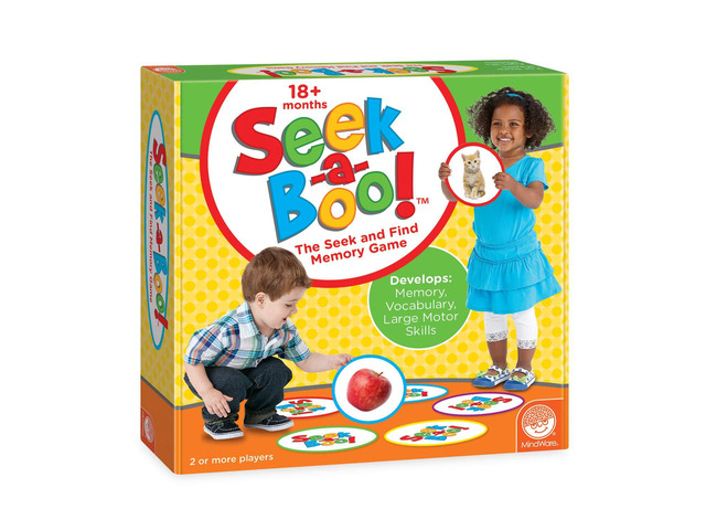 Seek-a-Boo Seek and Find Memory Game and Toddler Flash Cards Matching Game