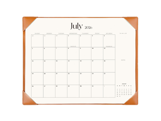 Desk Calendar 2026-2027 with Desk Mat 22' x 17' Large Desk Pad Calendar Runs from July 2026 to December 2027, Office Supplies Desktop Monthly...