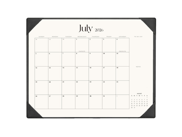 Desk Calendar 2026-2027 with Desk Mat 22' x 17' Large Desk Pad Calendar Runs from July 2026 to December 2027, Office Supplies Desktop Monthly...