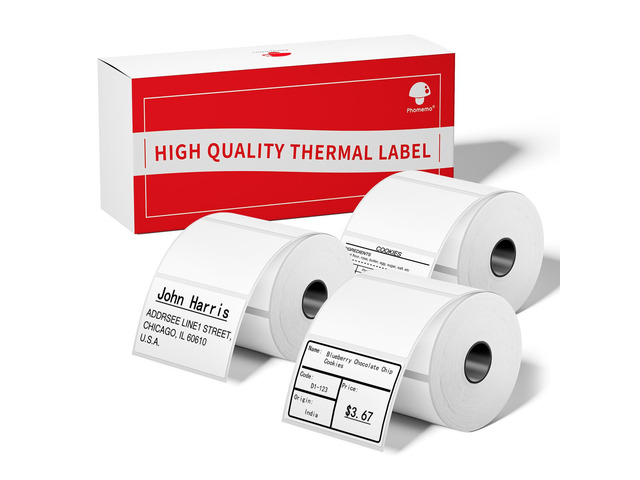 [3x320 pcs] Original Labels M110, 1.18'' x 0.79''(30 x 20mm) for M110/M220/M100/M221/M250 Label Printer, Removable Adhesive Thermal Label for...