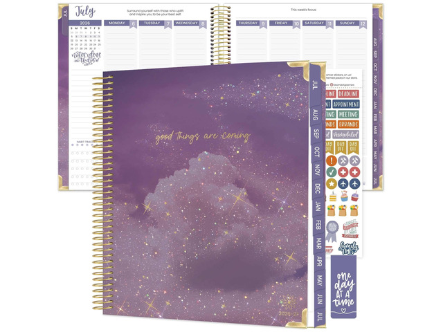 2026-2027 Hardcover Academic Year Goal & Vision Planner (July 2026 - July 2027) - 13 Months Weekly & Monthly Agenda Organizer - 7.5' x 9' - Good...