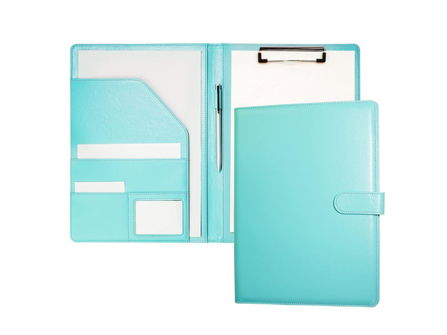 Clipboard Folder Padfolio, Writing Portfolio Faux Leather Clipboards with Cover for Legal Pad Holder Letter Size A4 8.5 x 11 for Business...