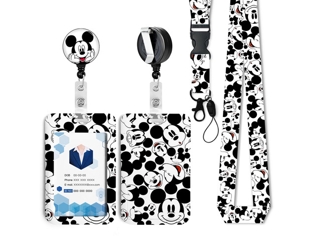 Anime Id Badge Holder with Lanyard,Retractable Badge Holders Reels,Colorful Breakaway Lanyards for ID Badges,Cute Fashion Key Chain Keychains,Badge...