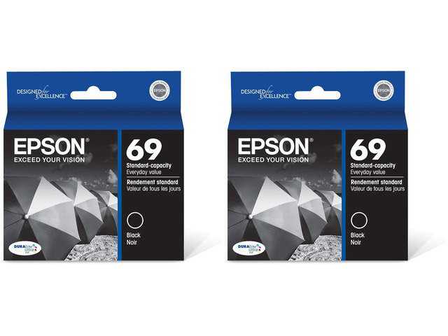 69 DURABrite Ultra Ink Black for CX-6000, CX-7000F, CX-7400, CX-8400, CX-9400, CX-9475, NX-400, NX-415, NX-510, NX-515, WF-1100, WF-500, WF-600,...