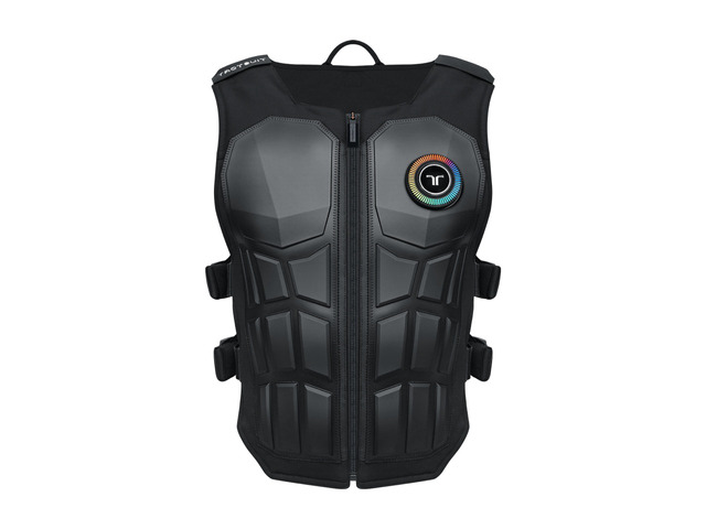 bHaptics TactSuit Pro_Haptic Vest for PC and VR Gaming - 32 Feedback Points, Bluetooth, Native Game Support