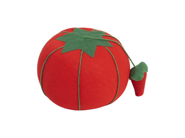 4 Tomato Pin Cushion with Strawberry Emery, Sewing Holder Keep pins organized and sharp with a classic tomato cushion plus built-in strawberry...