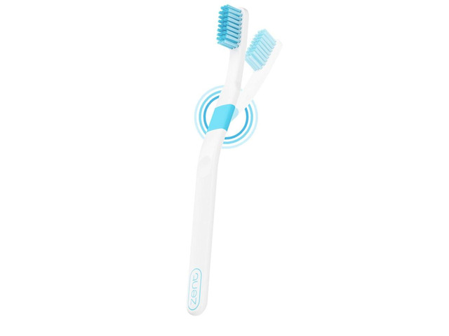 Patented Pressure-Sensitive Soft Toothbrush for Adults Protects Gums Pressure Sensitive with Travel Cap, Designed for Sensitive Teeth and Gums...