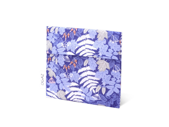 Sanitary Napkin Storage Bag for Teen Aged Girls (Austere Blue) For Panty Liners/Tampons/Menstrual Cup/Small Cosmetic Organizer,Soft Skin-friendly