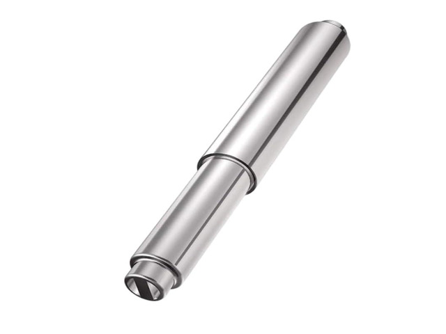 Sliver Paper Toilet Holder Replacement Rod Toilet Paper Holder Roller Stainless Steel Spring Loaded Roller Spring Rod Bathroom Hardware