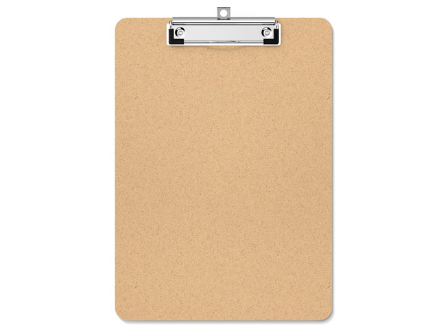 Wooden Clipboard, Hardboard 8.5x11 Clip Board Standard Letter Size 9 x 12.5'' for Classrooms, Students, Teachers, Office and School Supplies