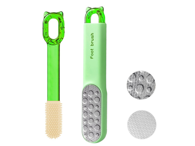 Callus Remover for Feet & Hand, Foot File & Foot Scrubber,Hard Skin Removal Double-sided stainless steel, wet dry use, exfoliation, removes...